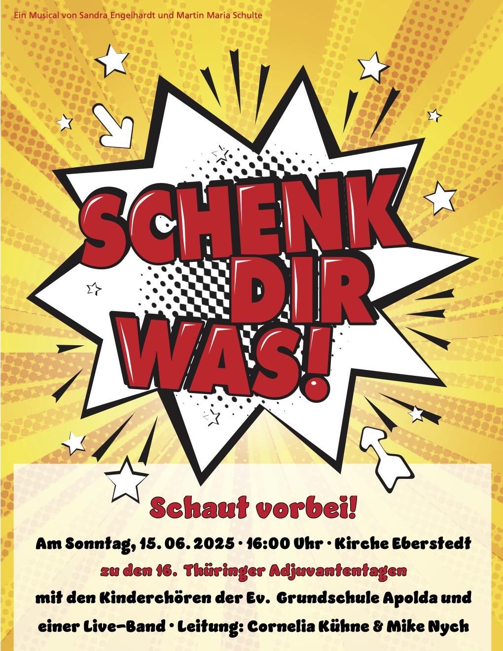 Plakat Schenk dir was | Foto: Mike Nych Plakat Schenk dir was | Foto: Mike Nych