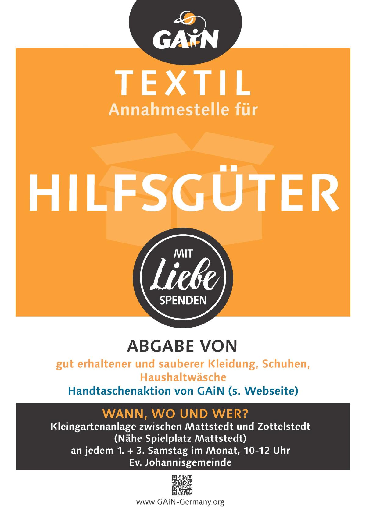 2025 A5 Textil Sammelstelle Schuchert | Foto: Johannisgemeinde Niederroßla 2025 A5 Textil Sammelstelle Schuchert | Foto: Johannisgemeinde Niederroßla
