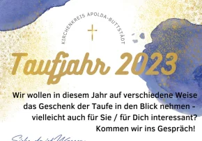2023 Taufjahr (002) | Foto: Cornelia Kühne
